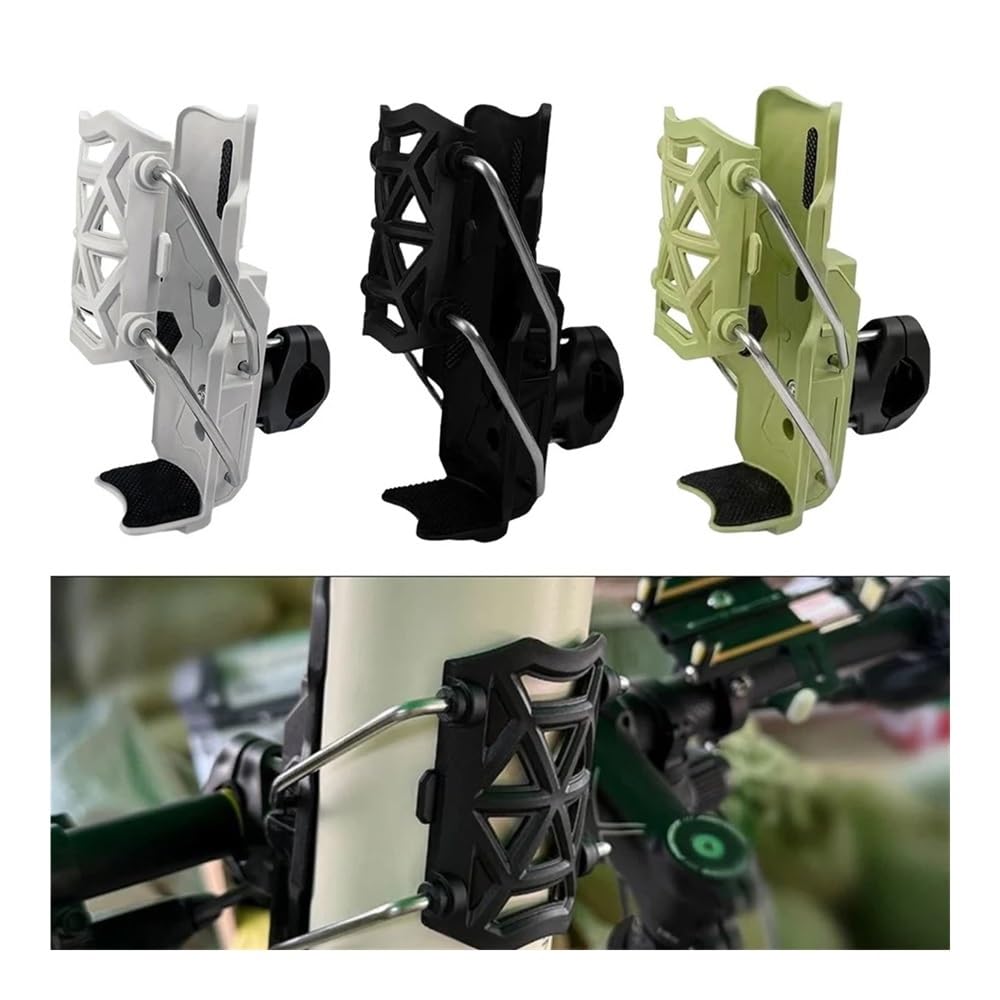 Flaschenhalter Motorrad Verstellbarer Getränkehalter Mit Schnellverschluss, Universal-Fahrrad- Und Motorrad-Wasserflaschenhalter Für Rennrad, ADV, Motorrad