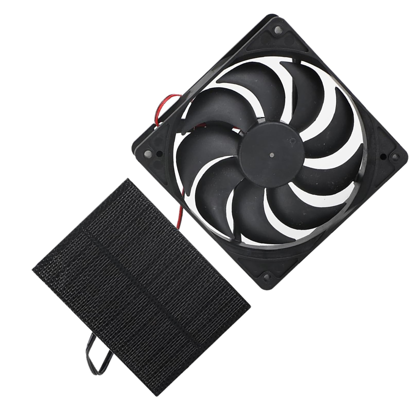 Zerodis Kit de Ventilateur de Panneau Solaire 3W économe en énergie