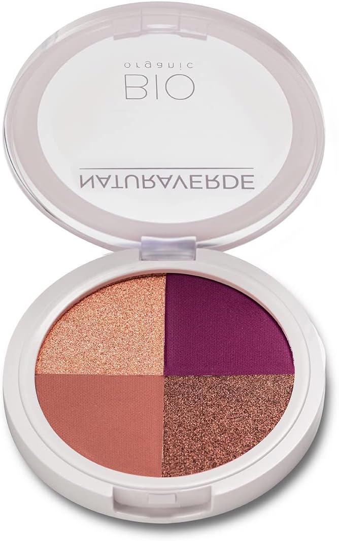 Naturaverde | BIO Make Up – Eyeshadow Palette, Professional Eyeshadow Palette, Women’s Eyeshadow, Beauty Women, Eyeshadow, Cosmetics Ombretti, Cosmetics MakeUp, Cosmetics, 8g, No. 02