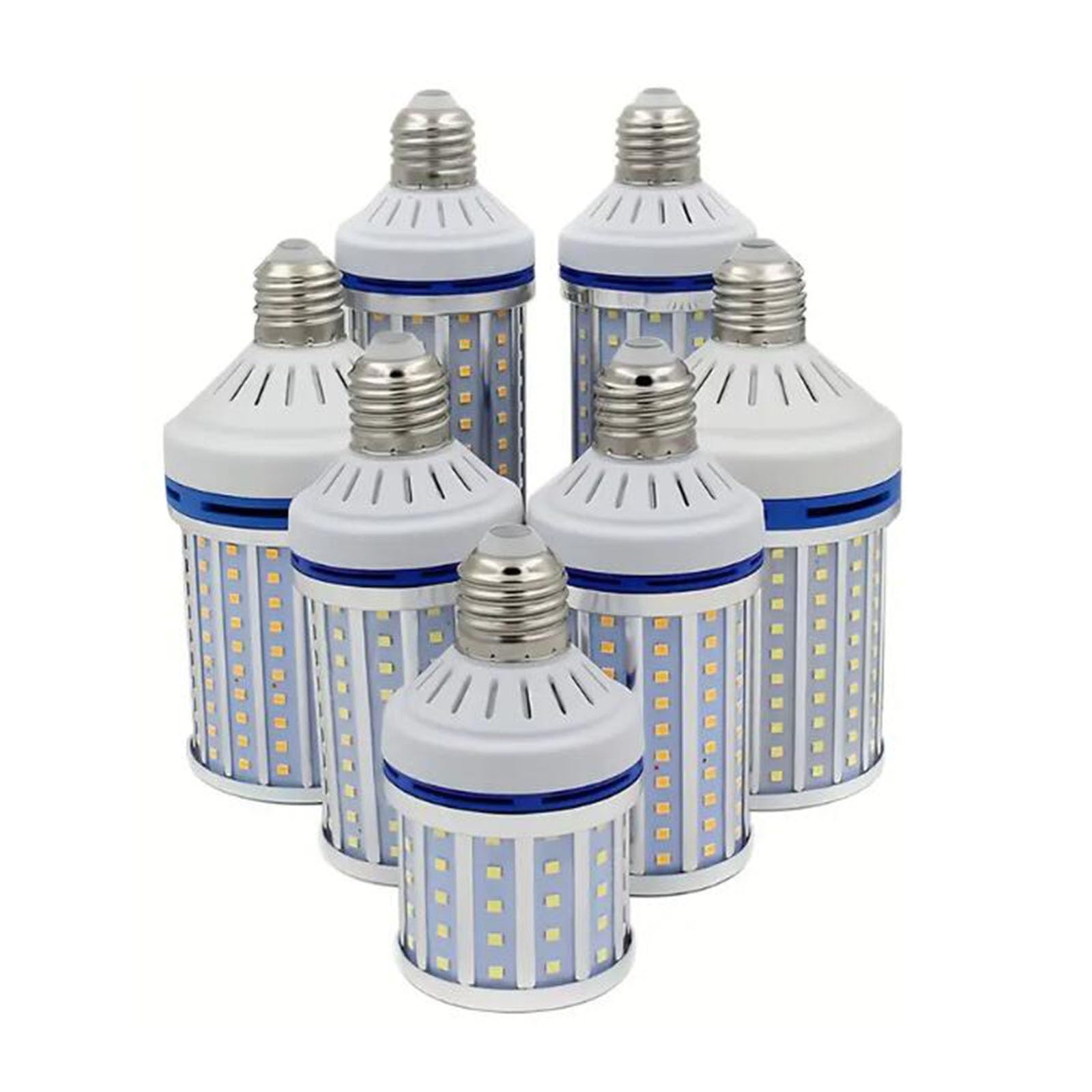 Bombilla LED E27 15w-40w Equivalente 150w-450w Iluminación Bombilla Sin Parpadeo Ahorro Energía Adecuada Para Garajes Interiores Fábricas Almacenes Estacionamientos(E27 30W warm white 3000K,4pcs)