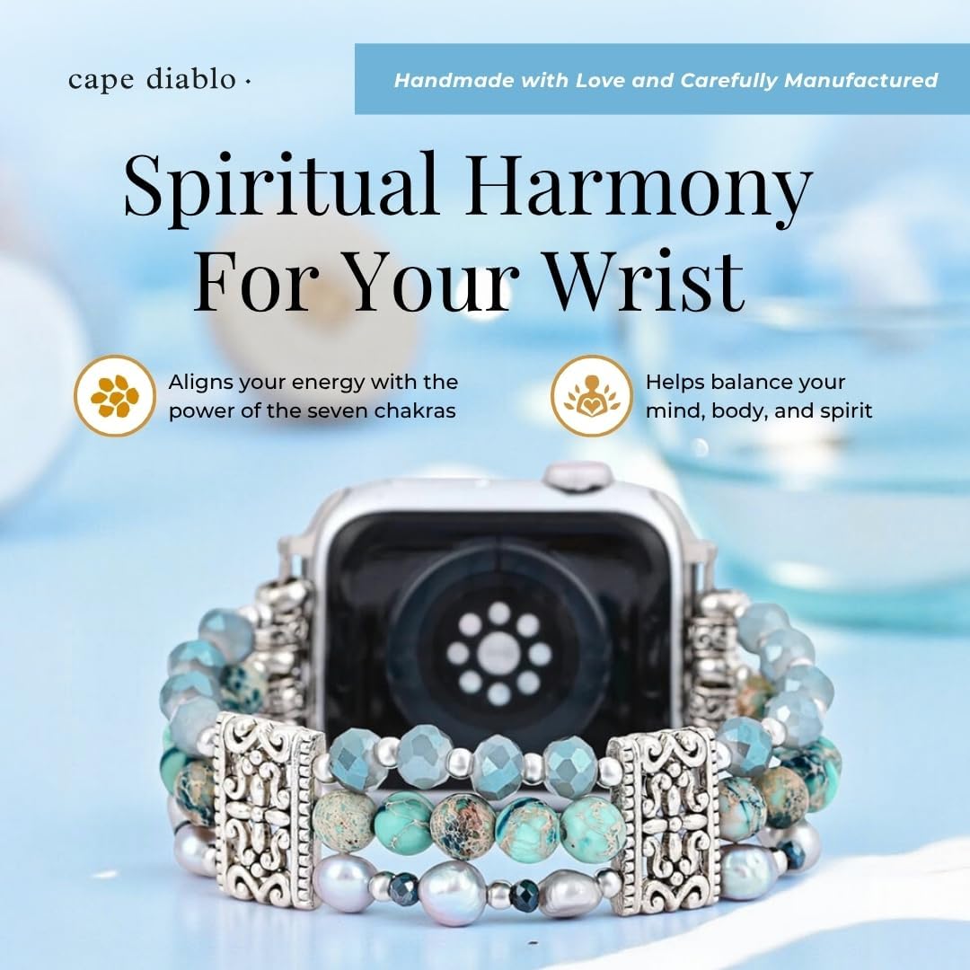 Cape Diablo Compatible with Apple Watch Bands for Women 40mm 38mm 41mm 42mm iWatch Series 10 9 8 7 6 5 4 3 2 1 SE