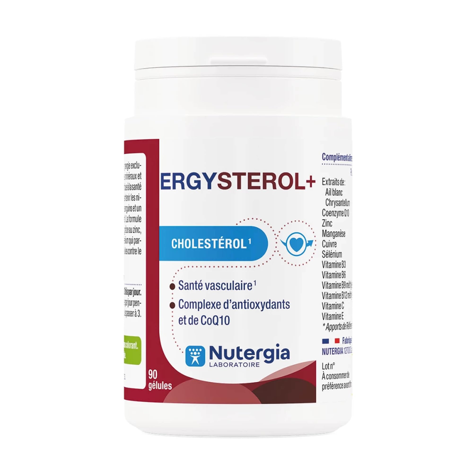 Nutergia - Gélules ErgySterol + (90 gélules)