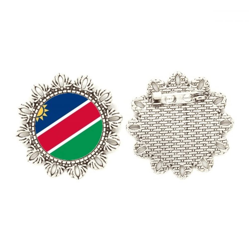 Broche de plata Nabia de flor: solucione la falta de identidad en su ropa formal con África 4