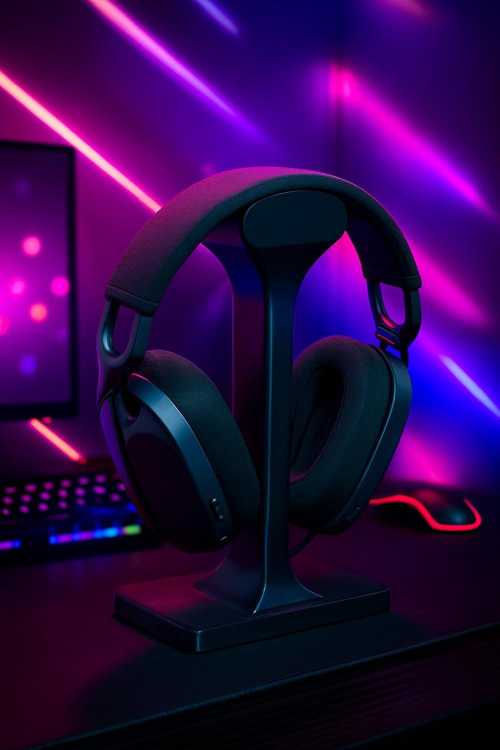 Gamerlar için kulaklık standı, kulaklık tutucu