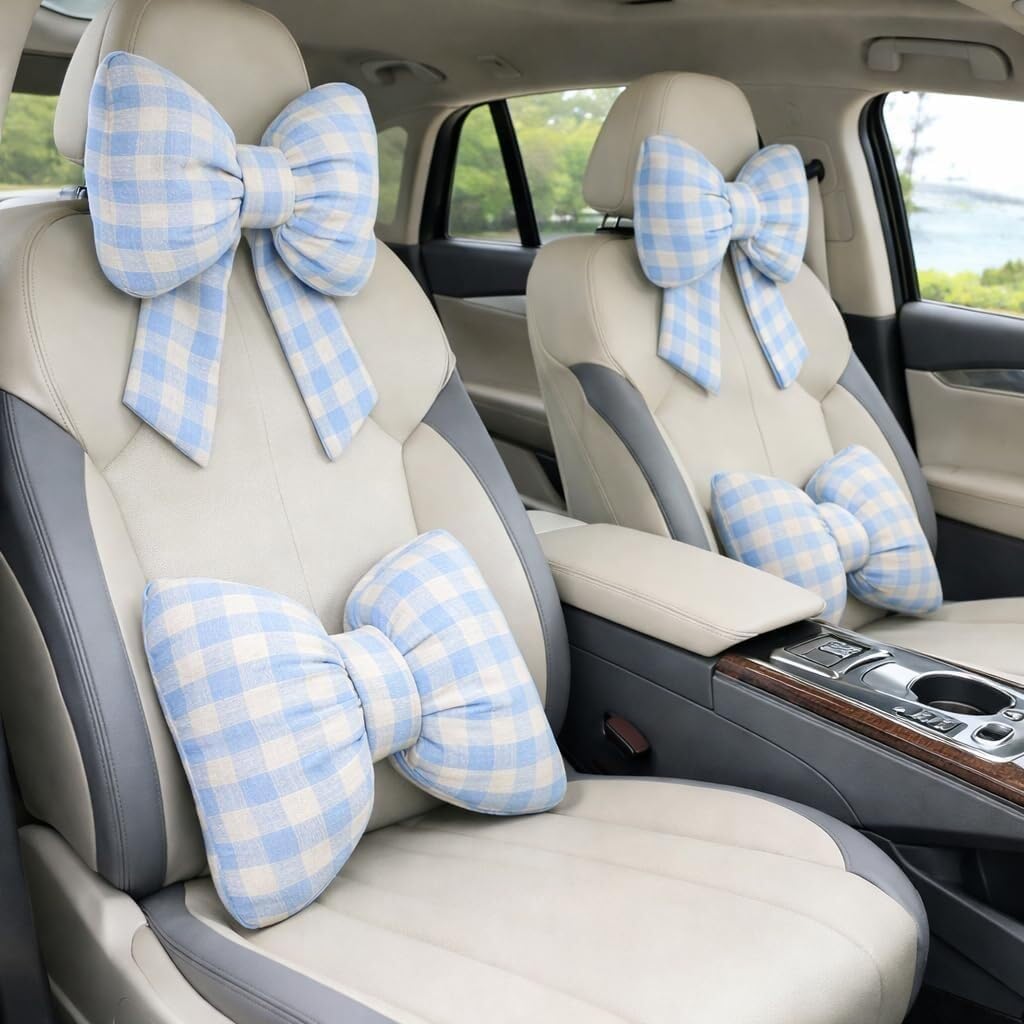 Bow Headrest and Lumbar Support for Ford Kuga 2 (II) C520 I 2012-2019