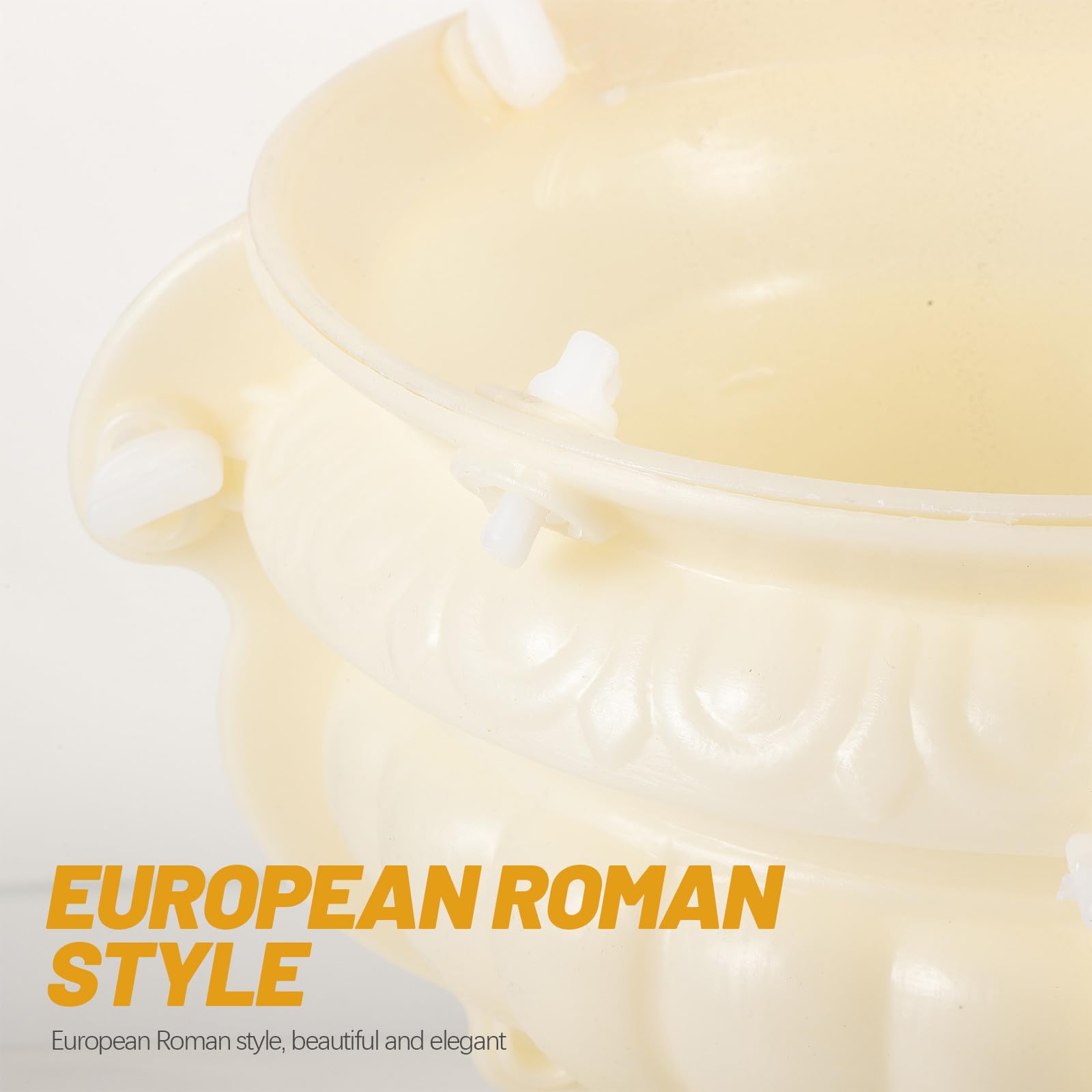 Plastikowa Forma Do Betonu Do Doniczki Bonsai DIY Europejski Styl Gruba Forma Odporna Odkształcenia Idealna i Wykonania Unikalnych