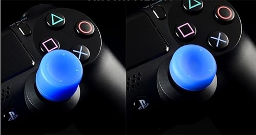 Miniatura 4 de Paquete de 8 unidades de controlador analógico Gamepad elevado antideslizante pulgar Stick Grips Palillo de palanca de mando cubierta para PS5 PS4