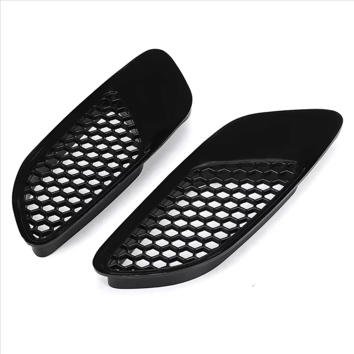 Hood Scoops 4PCS Air Vent Car Front Air Scoop Bonnet Vent Hood Vent Louvers Compatible with BMW for E90 E91 E92 E93 M3 ABS