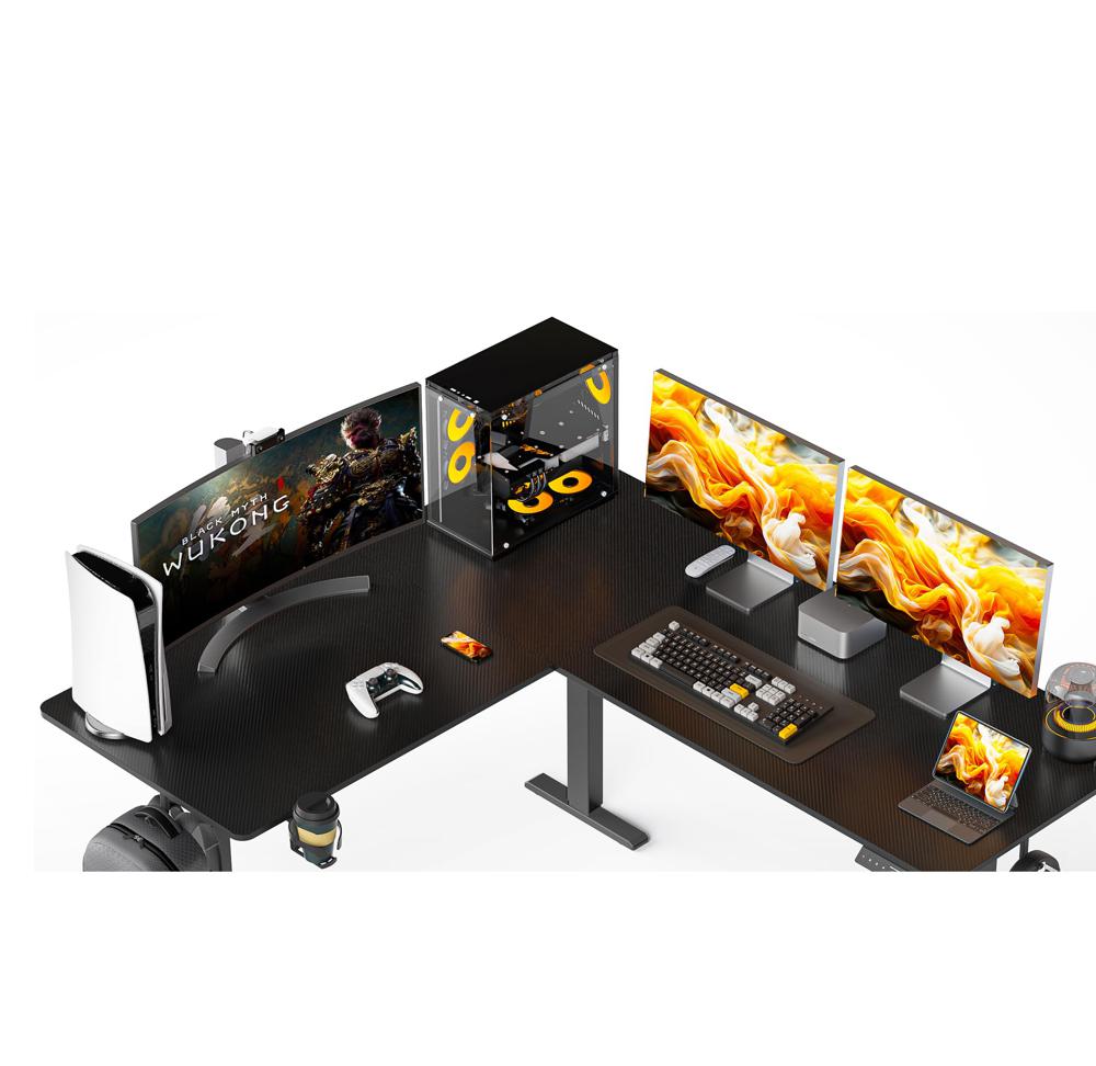 Amazon.com: WALKINGDESK 63x55 Inches Reversible L Shaped Standing