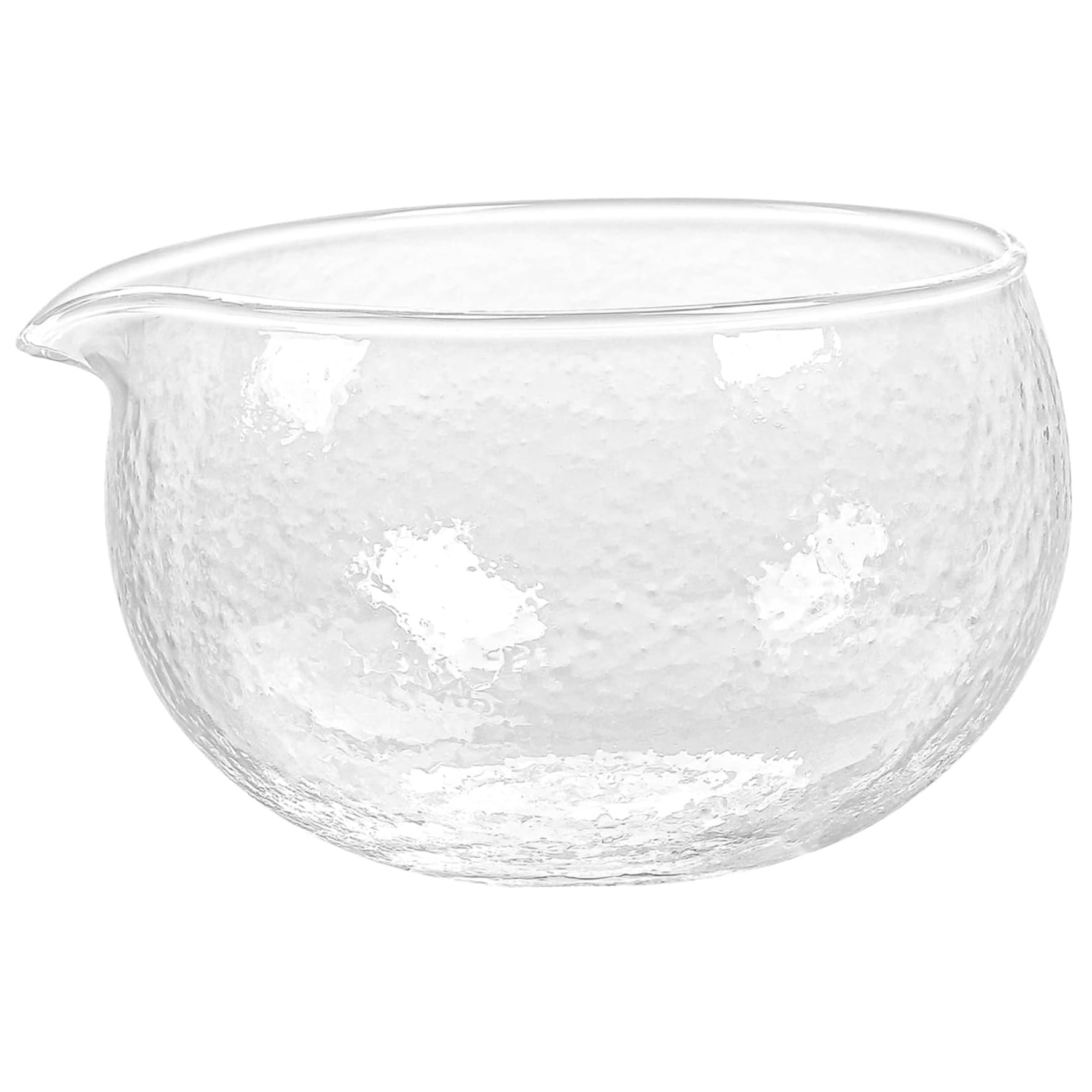 Bol à Matcha en Verre de style japonais, l'élégance de la transparence pour le thé