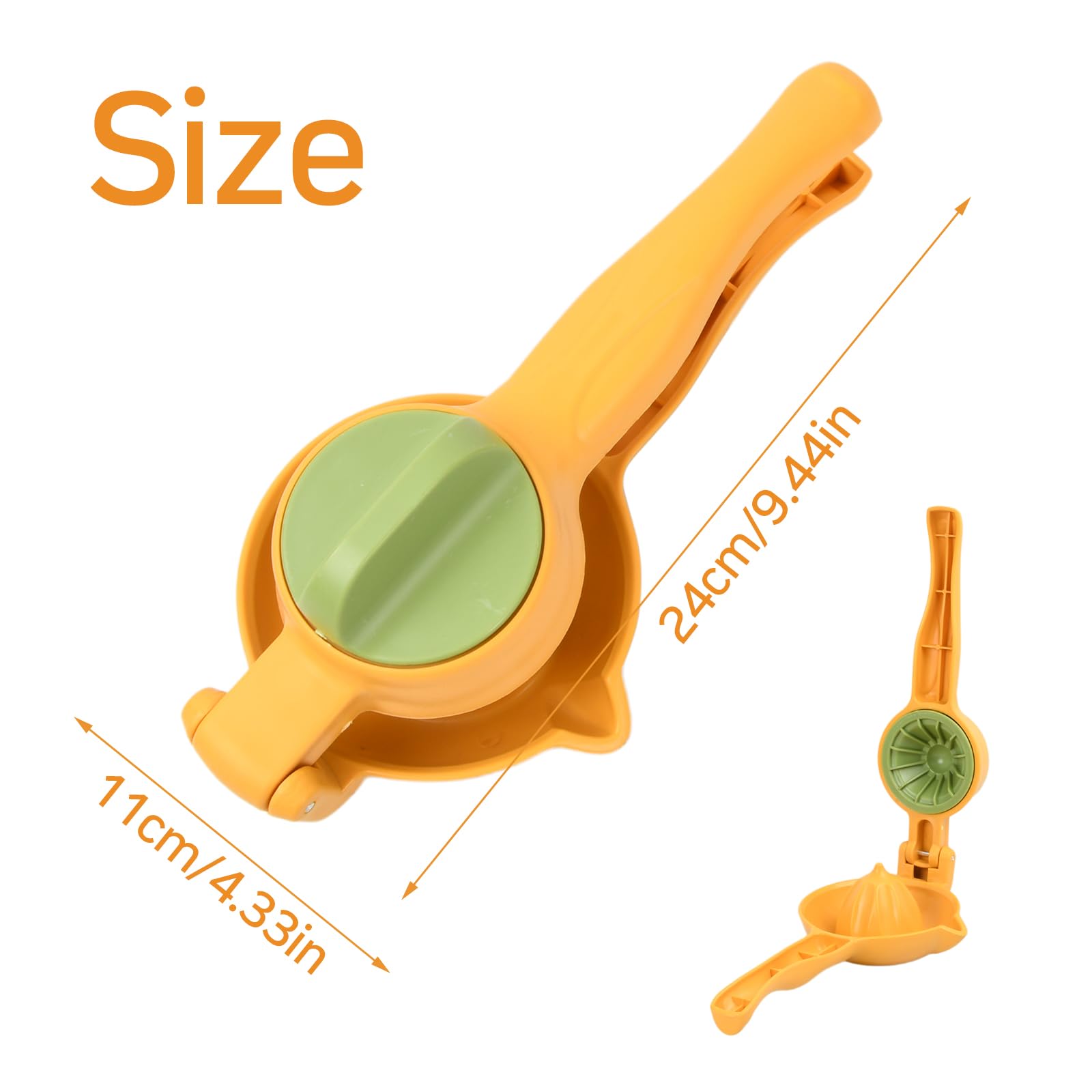 MAX SPREMIAGRUMI DIA 13CM INOX - Foto 6