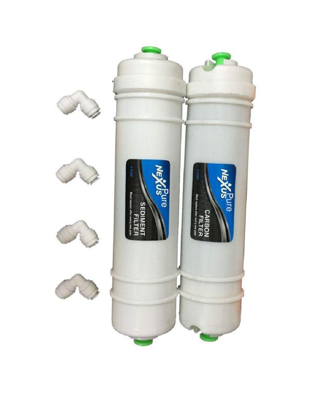 New Generation Nexus Pure Carbon+ Sediment Solid Filter Cartridge (0.005, Pack of 6)