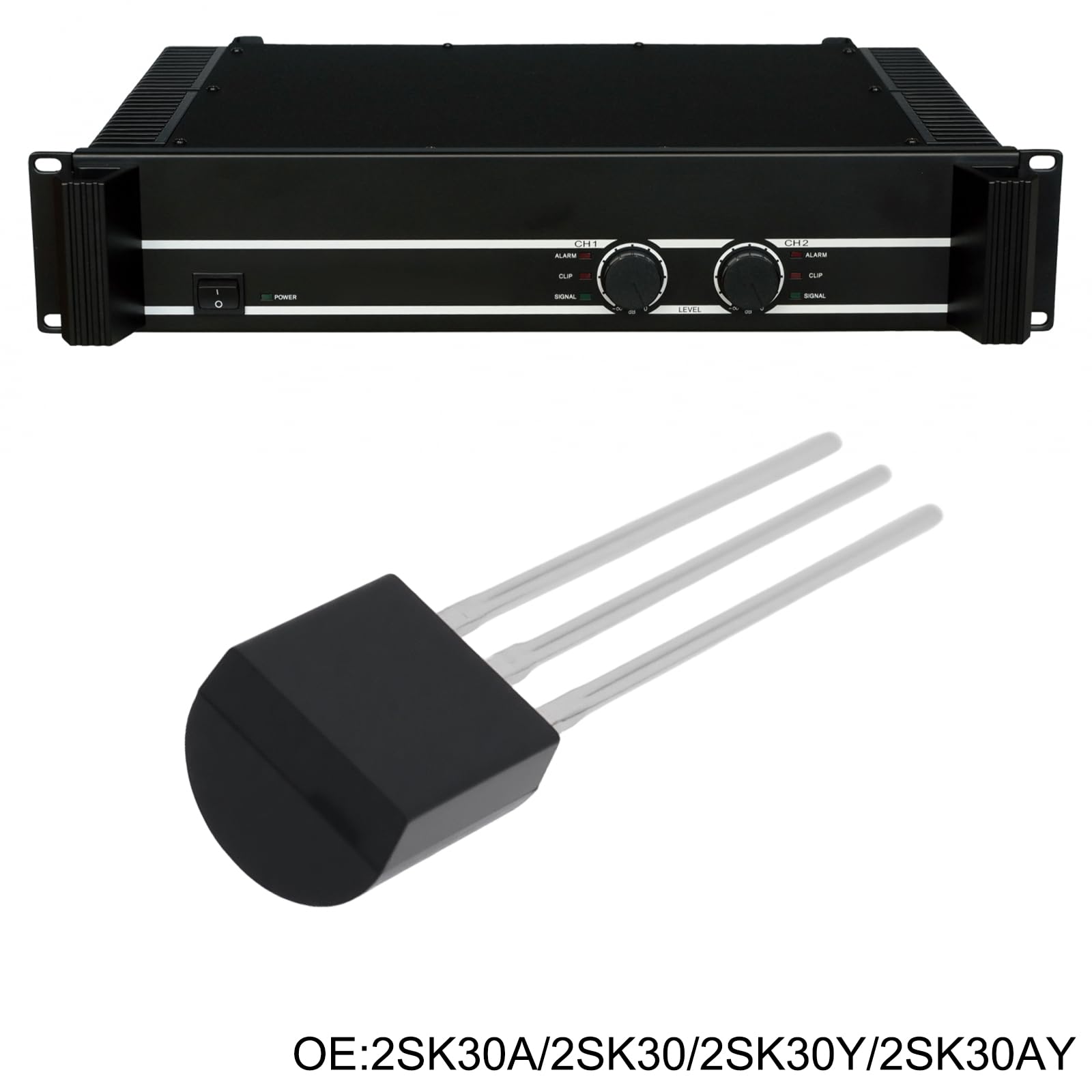 20 transistor 2SK30A Y JFET 2SK30 2SK30Y 2SK30Y 2SK30AY compatibili con amplificatori audio circuiti analogici