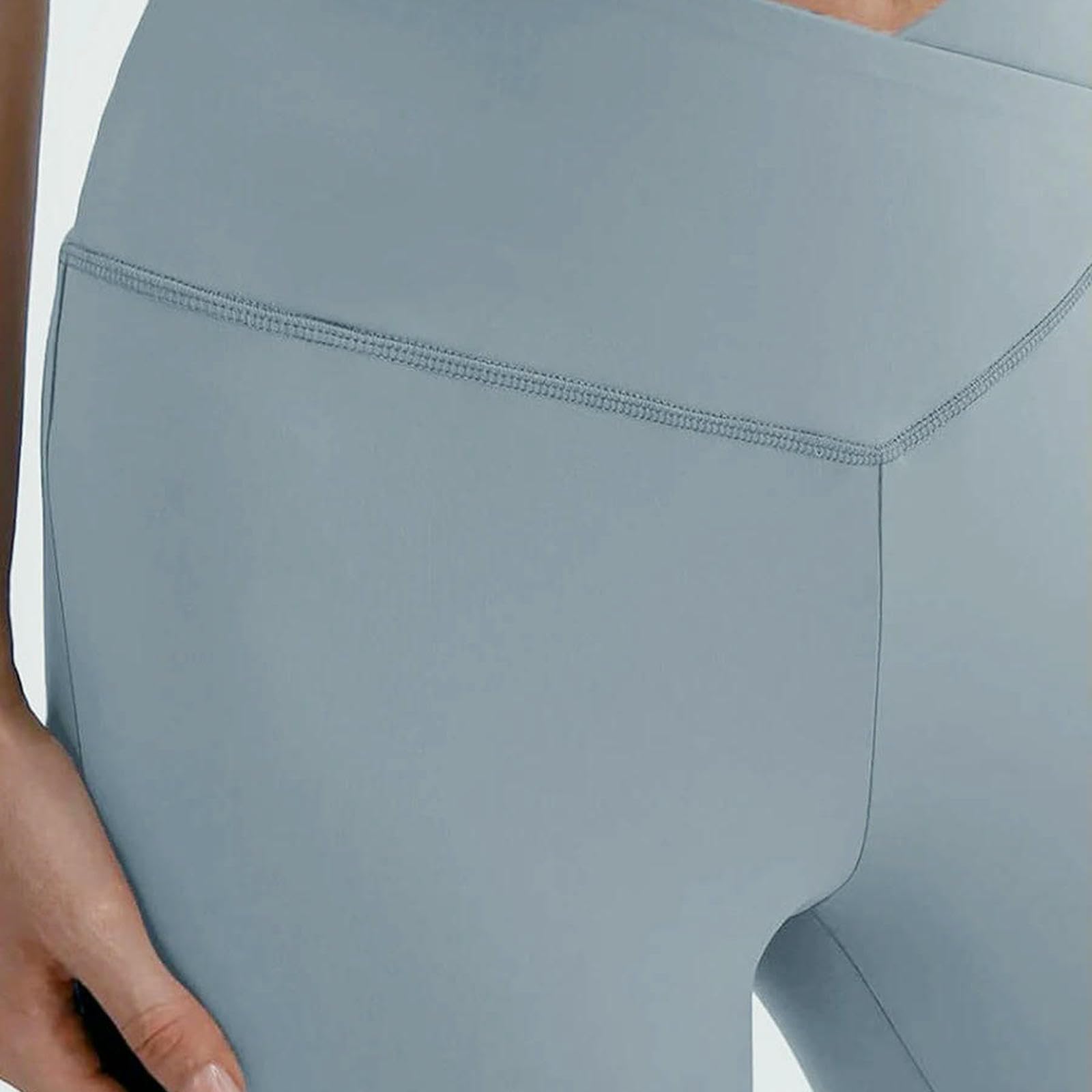 Legginsy dla kobiet UK damskie spodnie do jogi Crossover Tummy Control wysoki stan Flare Bootcut spodnie coffee-L