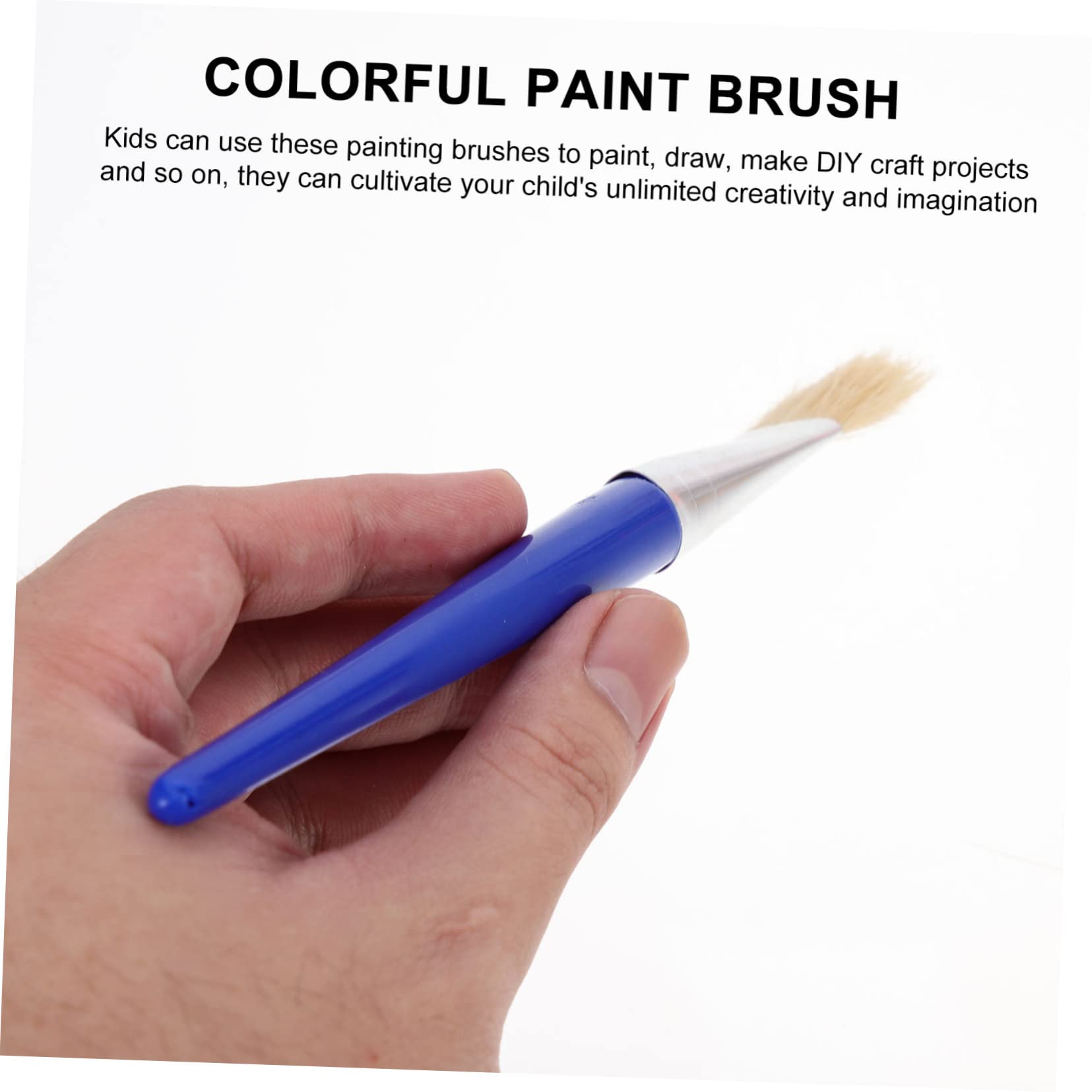 jojofuny 3 Sätze Teiliges Bunte Malpinsel Für Ölmalwerkzeug Mit Feinen Borsten Für Kreative Kunstprojekte Und Doodling Spaß Für Kleine Künstler 20 Stück * 3