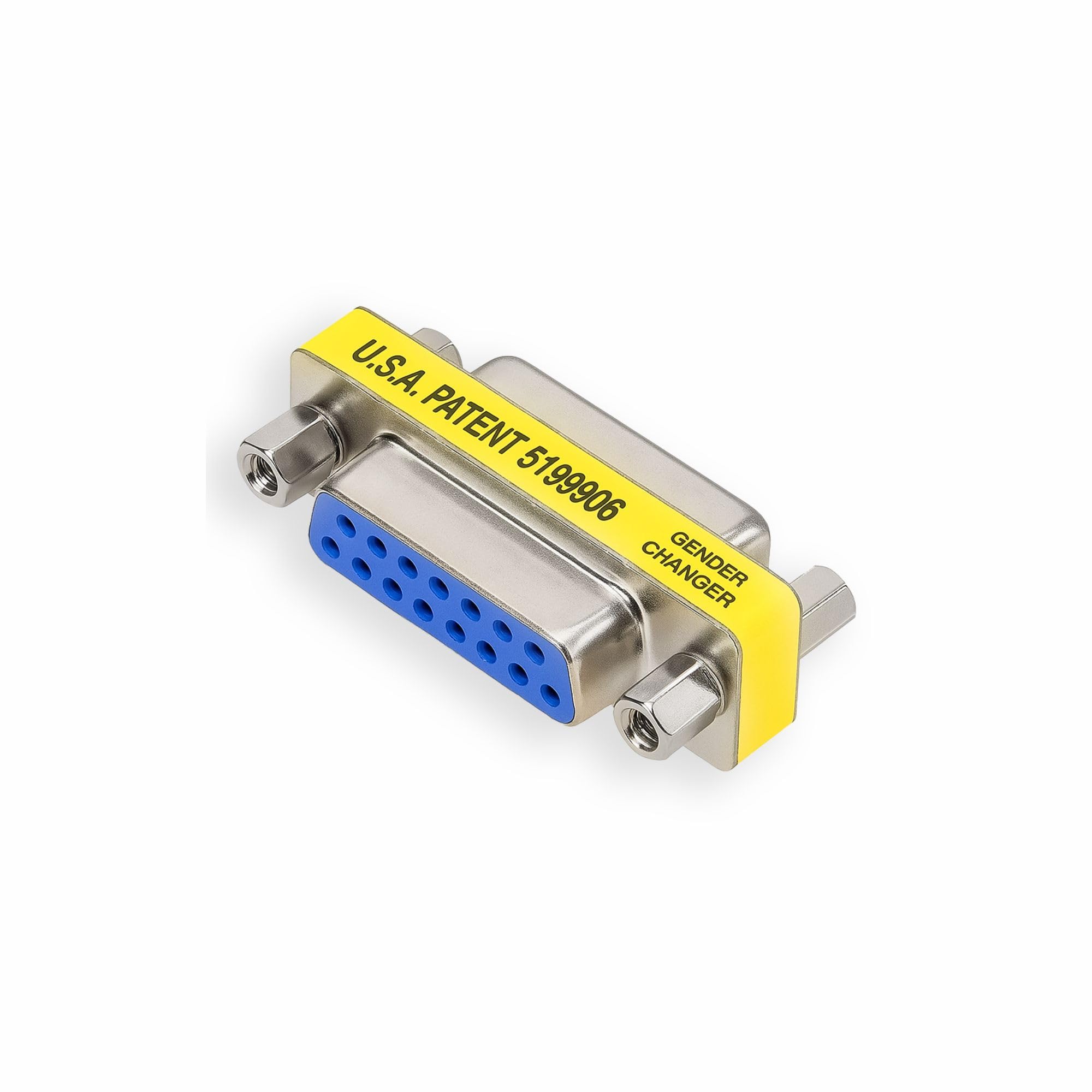 MX DB15 Female to DB15 Female Connector | D-Sub 15-Pin Coupler Gender Changer Adapter | Nickel-Plated Shell, Secure Connection for VGA, Serial & Data Interfaces-image-23
