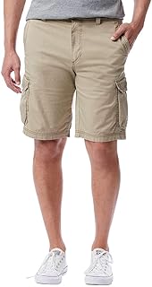 Montego Mens Cargo Shorts for Comfort Stretch (38, Grain)