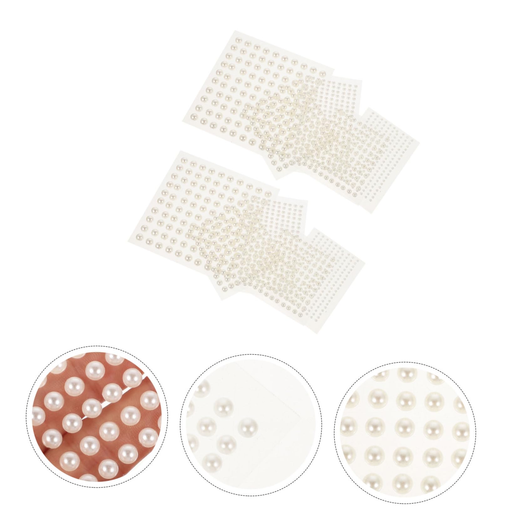 CALLARON 3 Set Adesivi Adesive Per Decorazioni Facciali E Unghie Per Nail Art E Make Up Feste E Speciali 10 Fogli*3