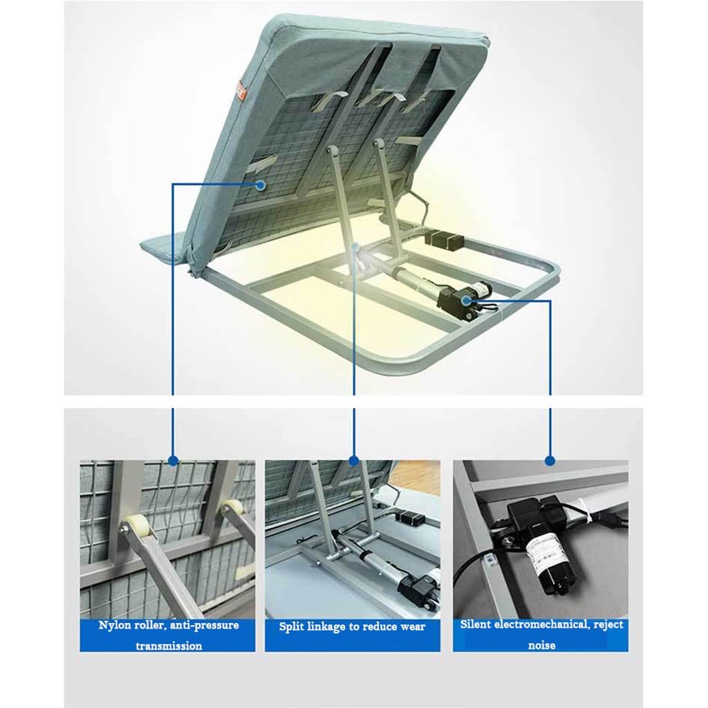 Schienale del Letto di Sollevamento Elettrico per Anziani Assistenza Medica Regolabile Sit-up Back Stand Assist Aid W/Sistema di Pompa elettrica per paziente Donna Incinta