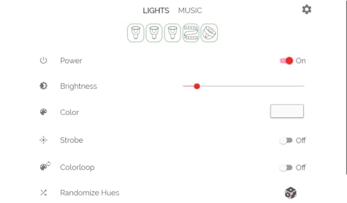 Huegasm for Philips Hue Lights