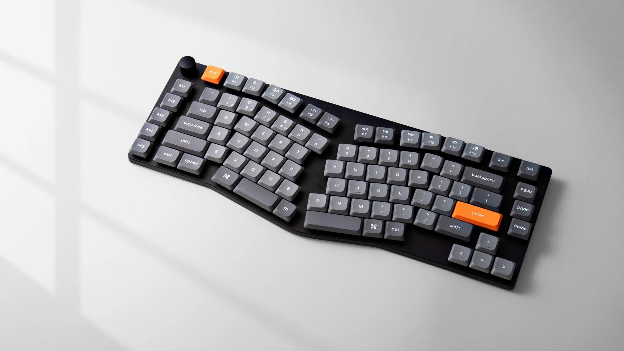 Keychron キーボード K15 Max 75% Alice US配列茶軸 Keychron K15 Max (Alice Layout) QMK Wireless Custom