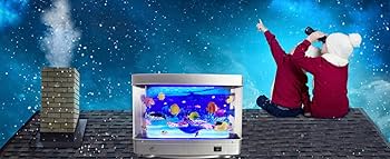 Amazon | Lightahead 人工熱帯魚 イルカ 水族館 装飾ランプ バーチャル Amazon | Lightahead 人工熱帯魚 イルカ 水族館 装飾ランプ バーチャル