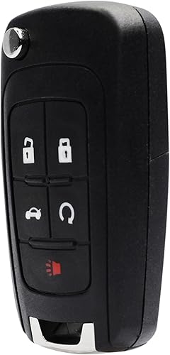 Miniatura 10 de Reemplazo remoto de entrada sin llave para Chevy compatible con Chevrolet Equinox Cruze Camaro Malibu Impala Sonic (2+1 botones)