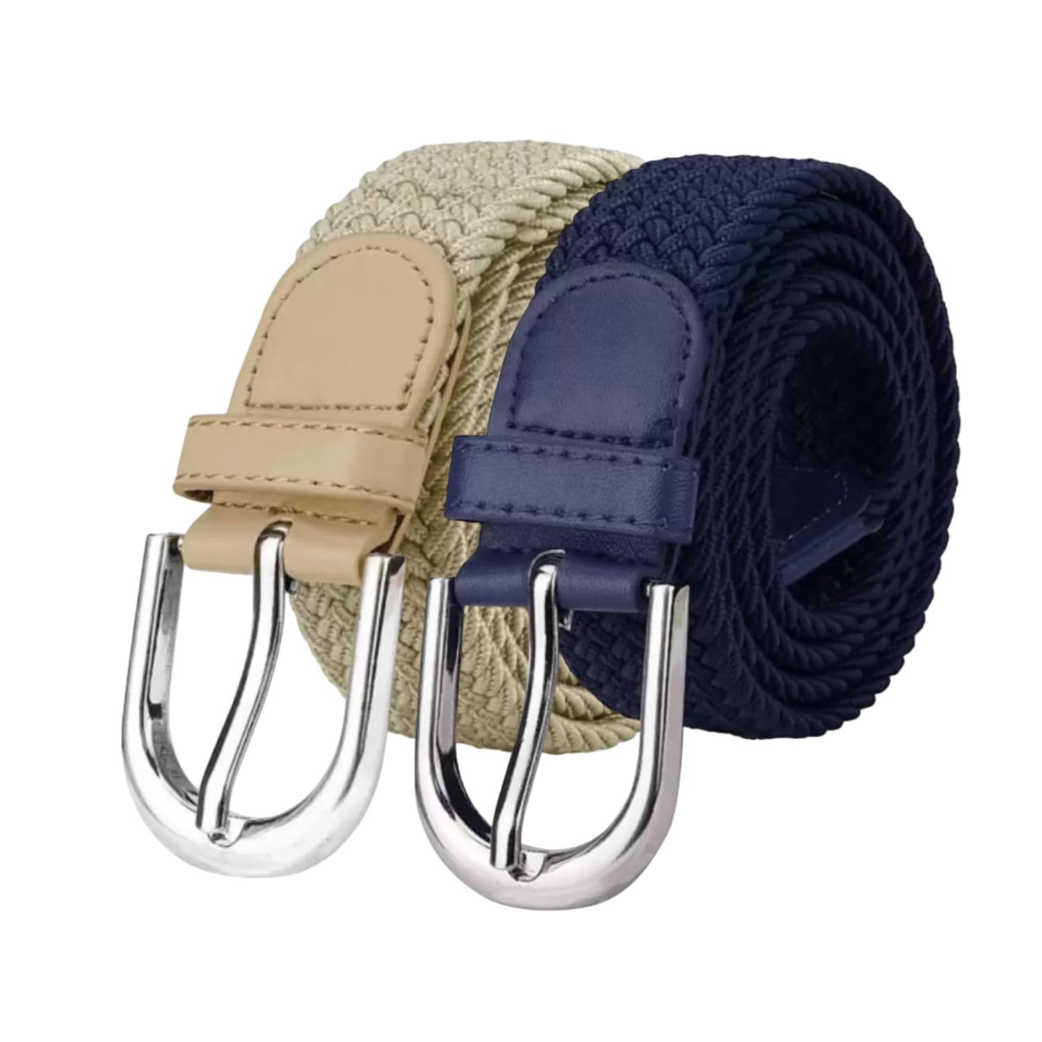 Women Stretchable Braided Elastic Belt | No Holes Adjustable Belt | Casual & Formal Wear-image-23