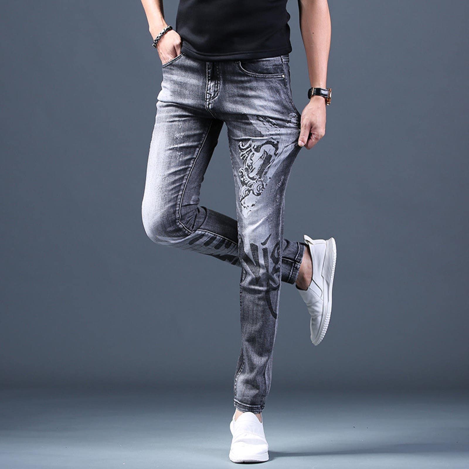 Amazon.co.jp: グレースキニーデニムジーンズメンズパンツエラ Amazon.co.jp: グレースキニーデニムジーンズメンズパンツエラ