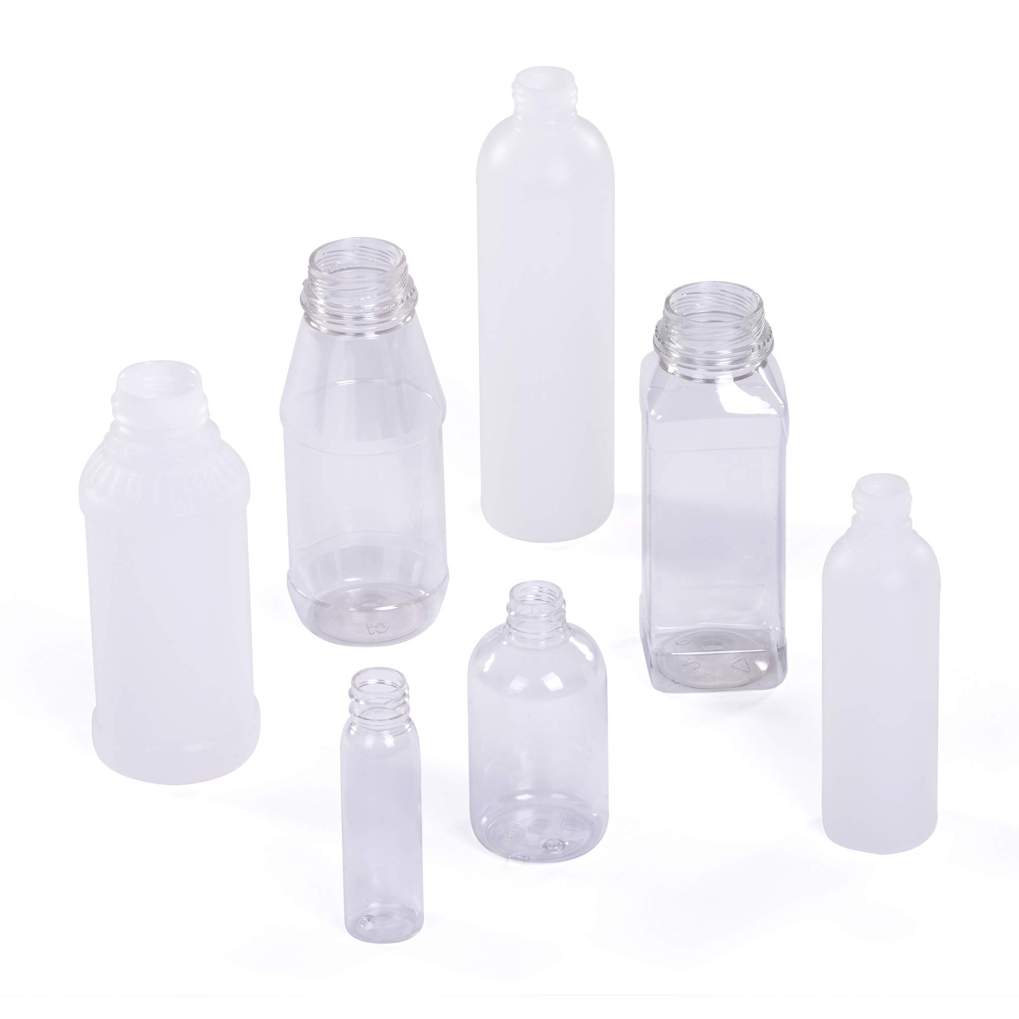 Early Excellence Set of Clear and Opaque Bottles, an ideal tool for water play, suitable for Schools, Nurseries and Home, eex-water