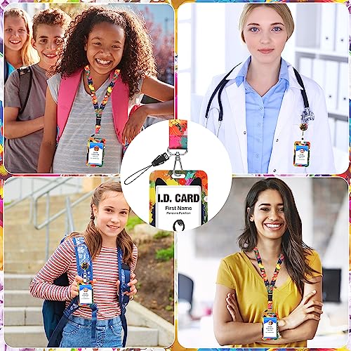 Giantree Porta badge identificativo con cordino