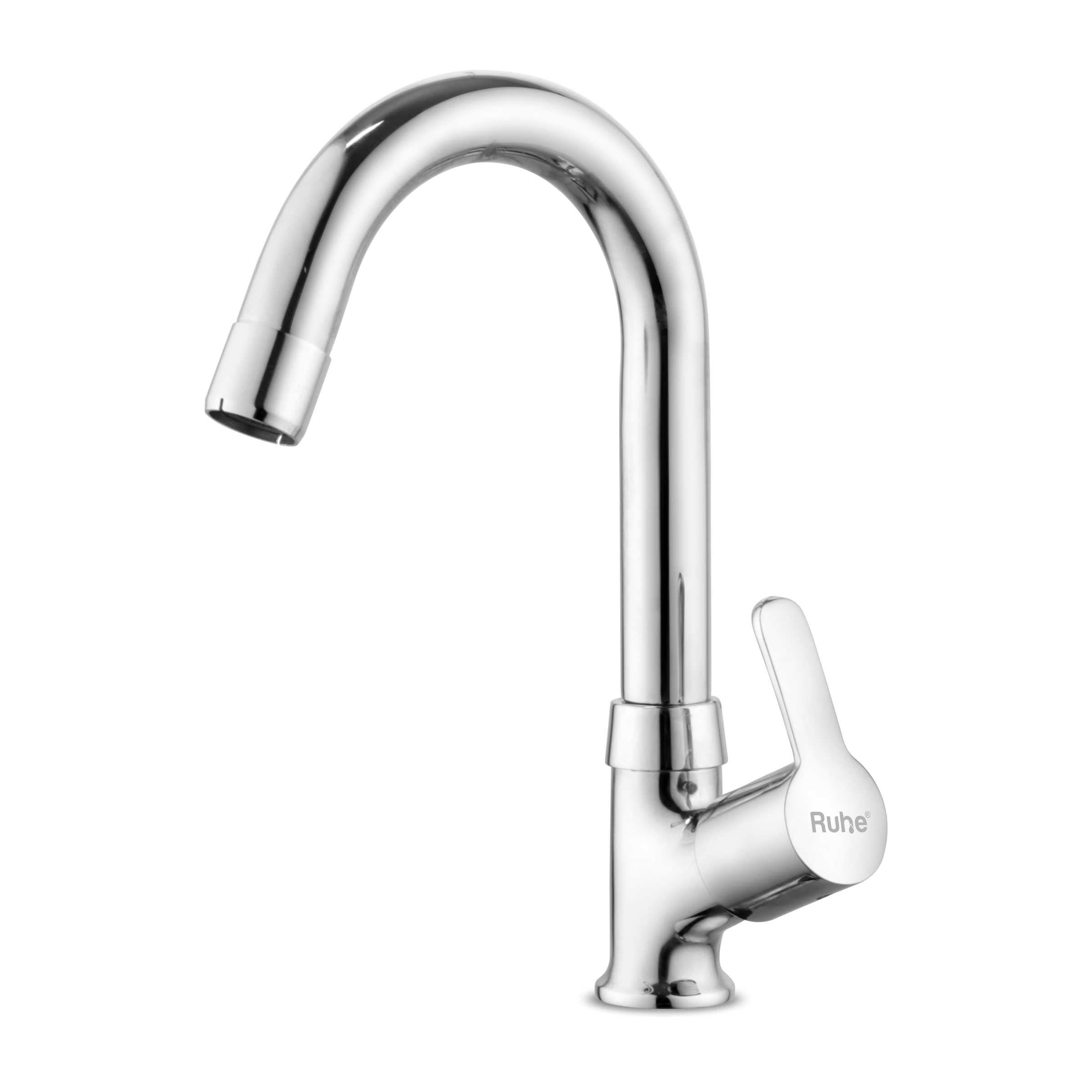 Ruhe® Rica Swan Neck with Flexible Swivel Spout Faucet/Tap | Table Mount with Chrome Finish for Bathrooms Wash Basins & Kitchen Sinks | Brass (B09P5GRSHD) Amazon Price History, Amazon Price Tracker