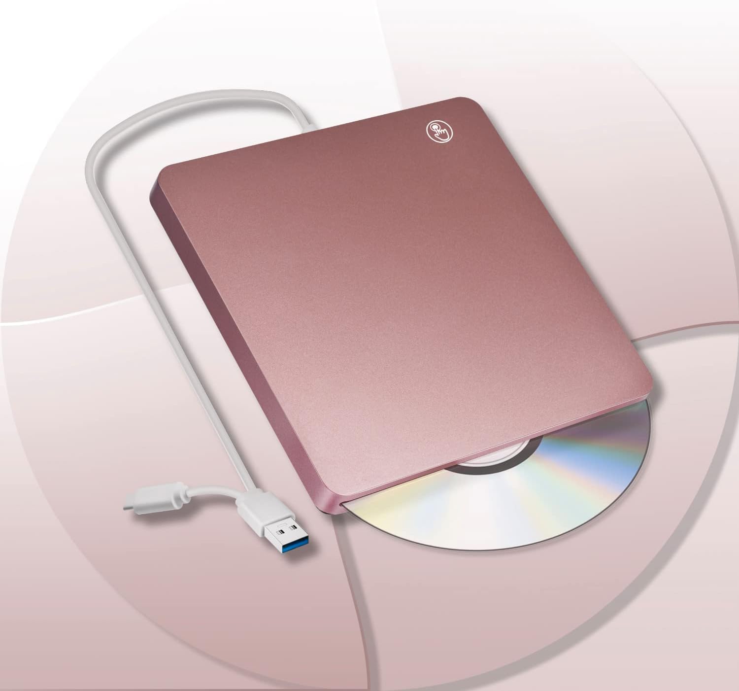 Amazon.co.jp 【新型】DVD/CDドライブ 外付け USB3.0 タッチ吸引式 USB A/TypeC両用 DVD/CD