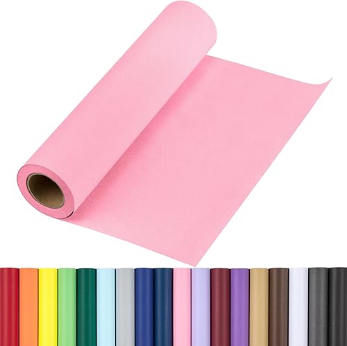 RUSPEPA - Rollo de papel Kraft - 44.5 cm x 1000 cm - Papel reciclable perfecto para envolver, manualidades, embalaje, revestimiento del suelo,