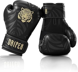Dripex Guantes de boxeo para hombres, mujeres y jóvenes, guantes de entrenamiento de boxeo | para entrenamiento de bolsas pesadas, Muay Thai, kickboxing, boxeo de combate (8, 10, 12, 14, 16 onzas)
