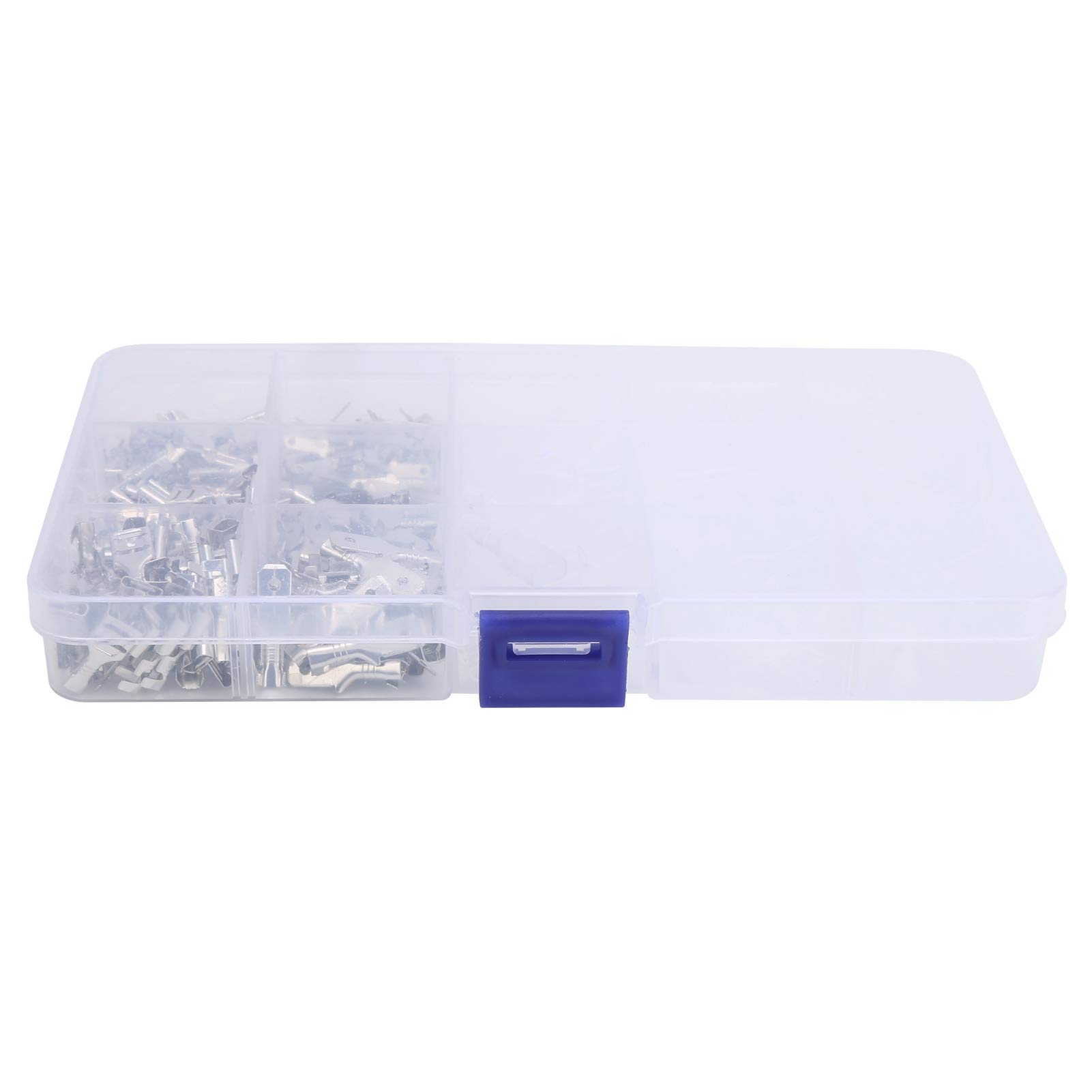 Electrical Connectors Kit, Industrial 270pcs Portable Wiring Connectors Kit 2.8/4.8/6.3mm for Repairing for Connecting