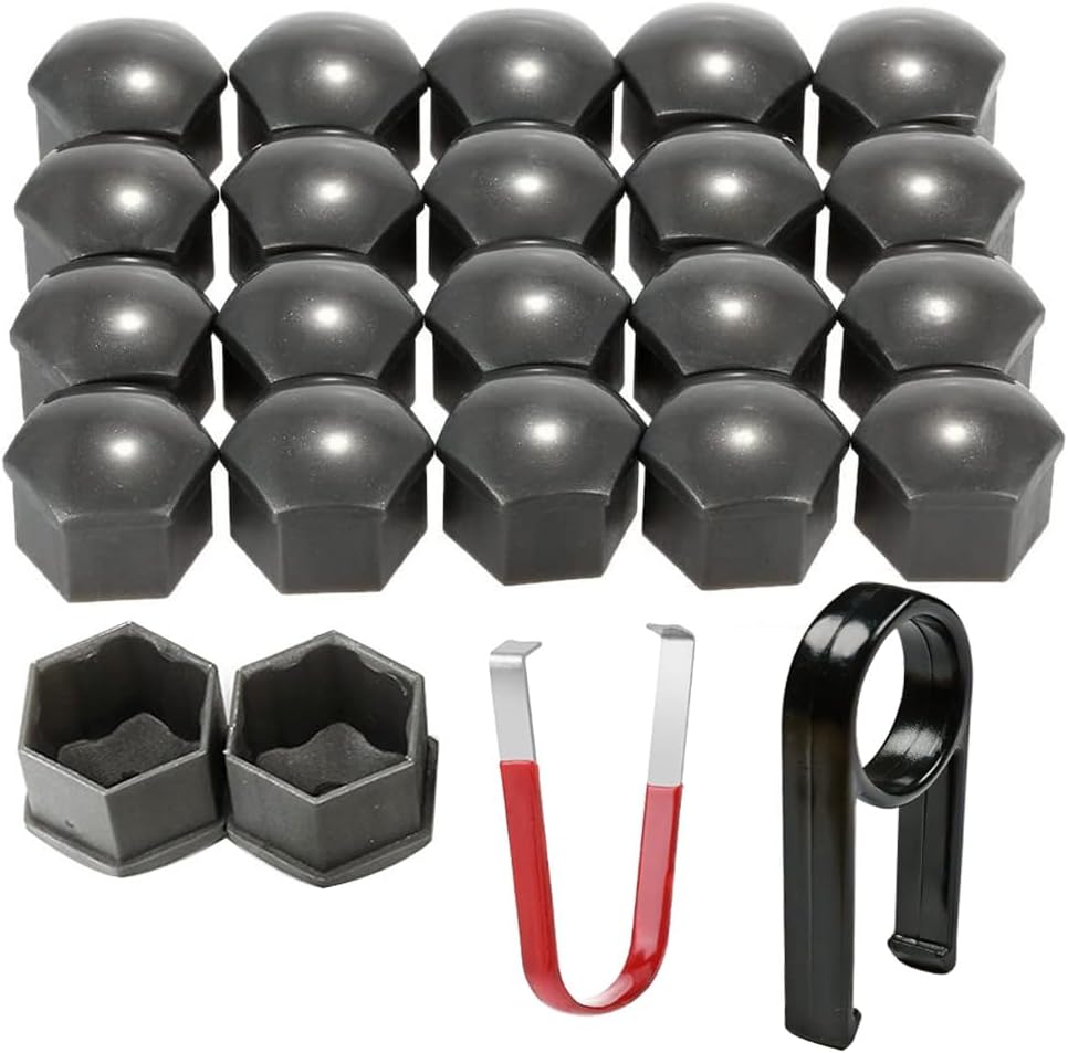 TUKNN Cache Ecrou 21mm, Cache Boulon, Goujon De Roue, Cache écrou De