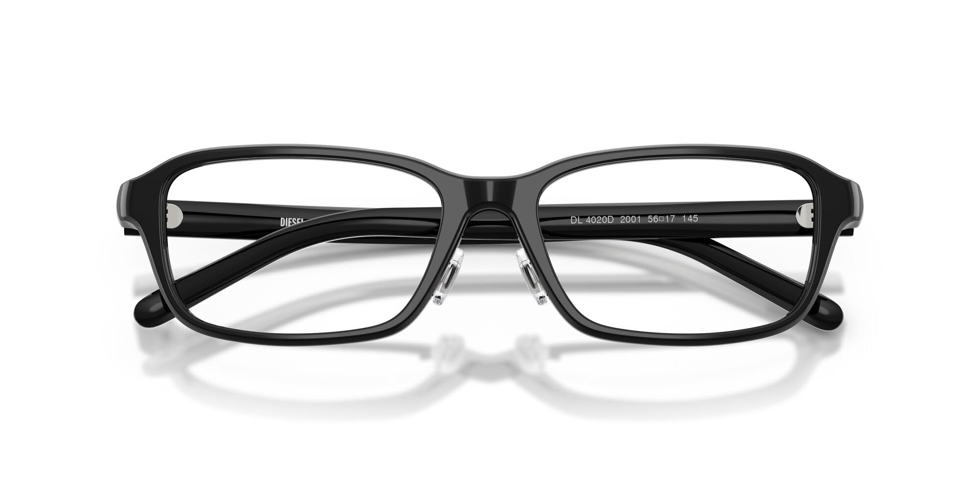 Diesel Montatura per occhiali, nero, 56-17-145 mm, 0DL4020D