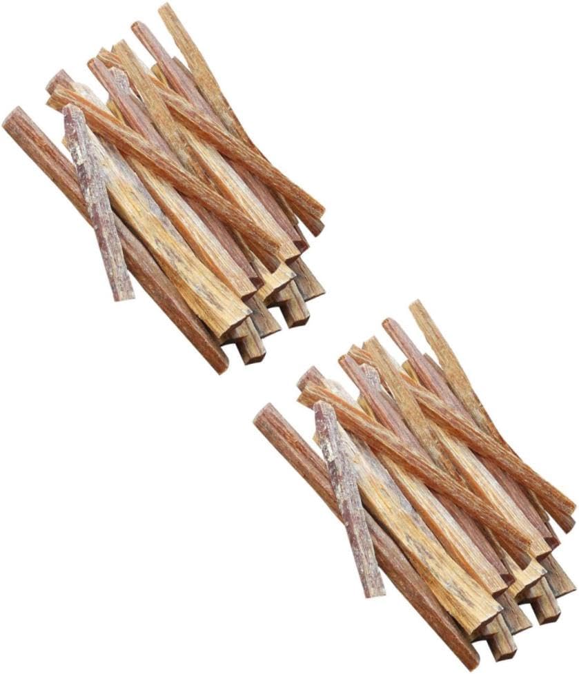 VANZACK 2pcs Wood Flame Firelighters for Outdoor Use Practical Starter Tools for Camping Hiking and BBQ Wood Ignition Batten Convenient Storage Box