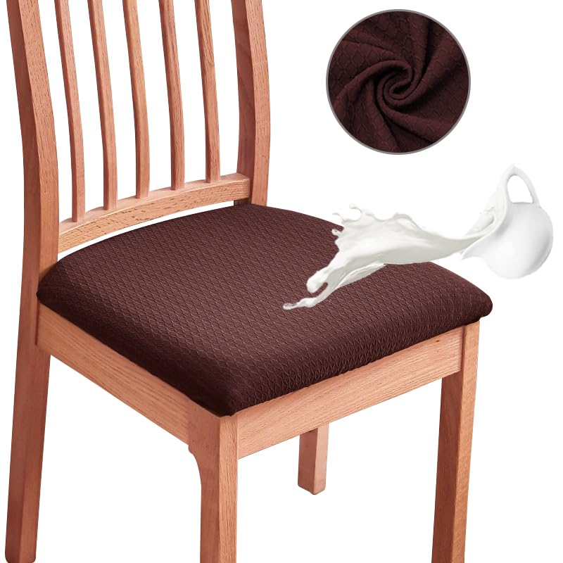 Housses de chaise extensibles et lavables en jacquard hydrophobe pour banquet