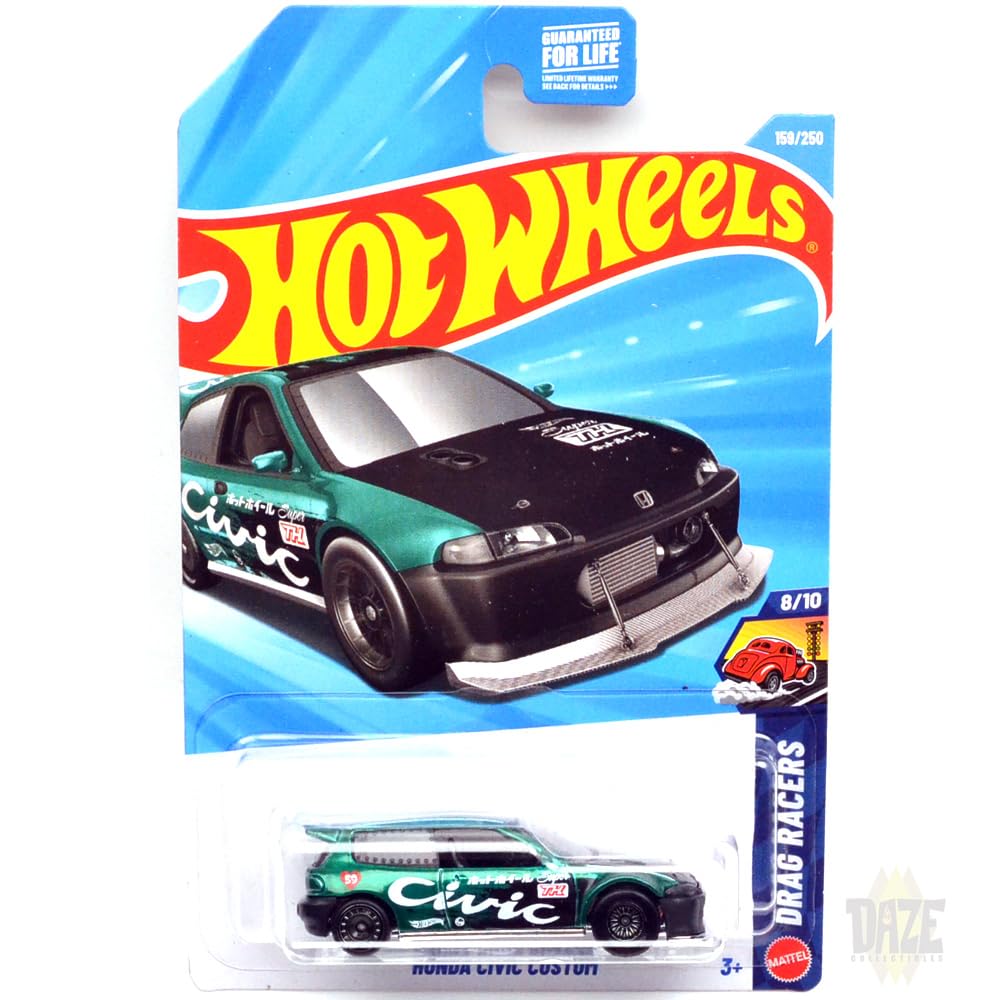 ホットウィール スーパートレジャーハント 「ホンダ　シビック　カスタム」 Amazon.co.jp: MATTEL HOTWHEELS 1/64 scale HONDA CIVIC CUSTOM- 2026