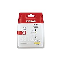 Canon CLI-581XL Y – Cartuccia certificata Canon – Formato XL – Giallo – Imballaggio Cartone Riciclabile
