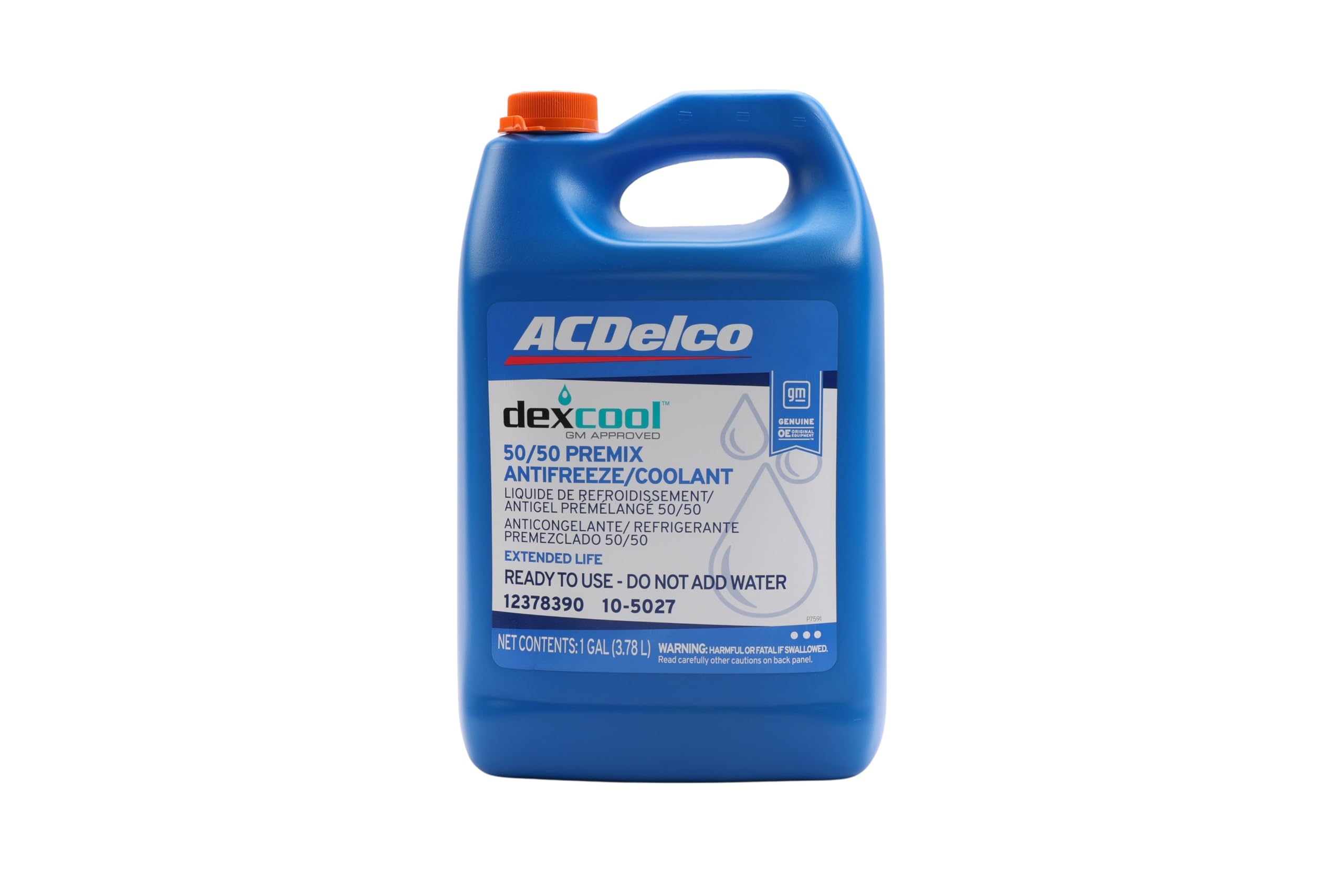 ACDelco GM Original Equipment 10-5027 Dex-Cool 50/50 Pre-Mix