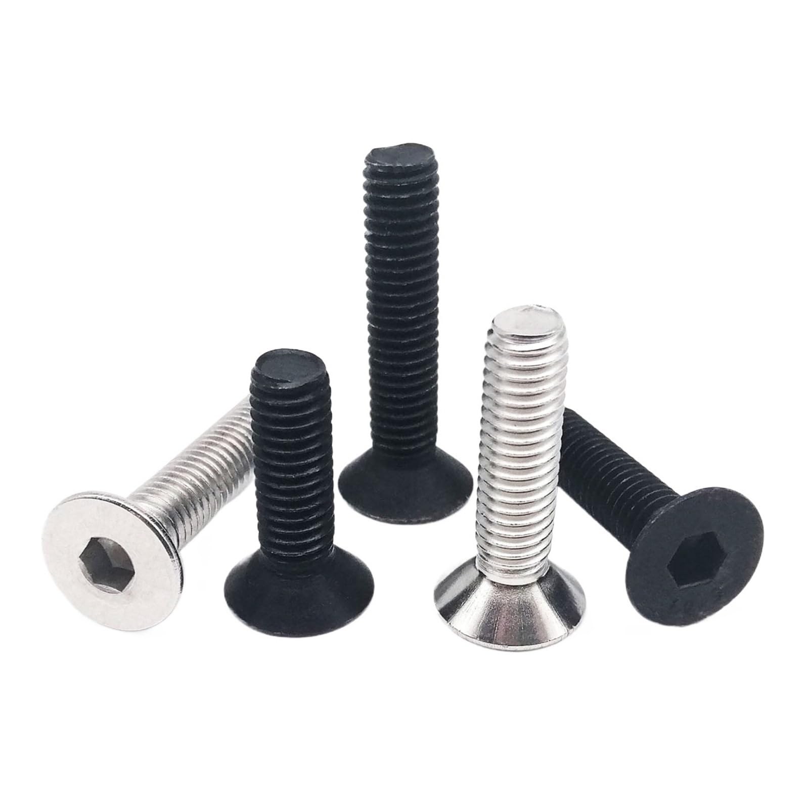 3/8-16x1-1/4" Esagono Incassato Testa Cilindrica Vite Bulloni 12,9 - Foto 7