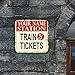 PotteLove Your Name Custom Train Station Tickets 5 Cent Man Cave 12x12 Metal Sign