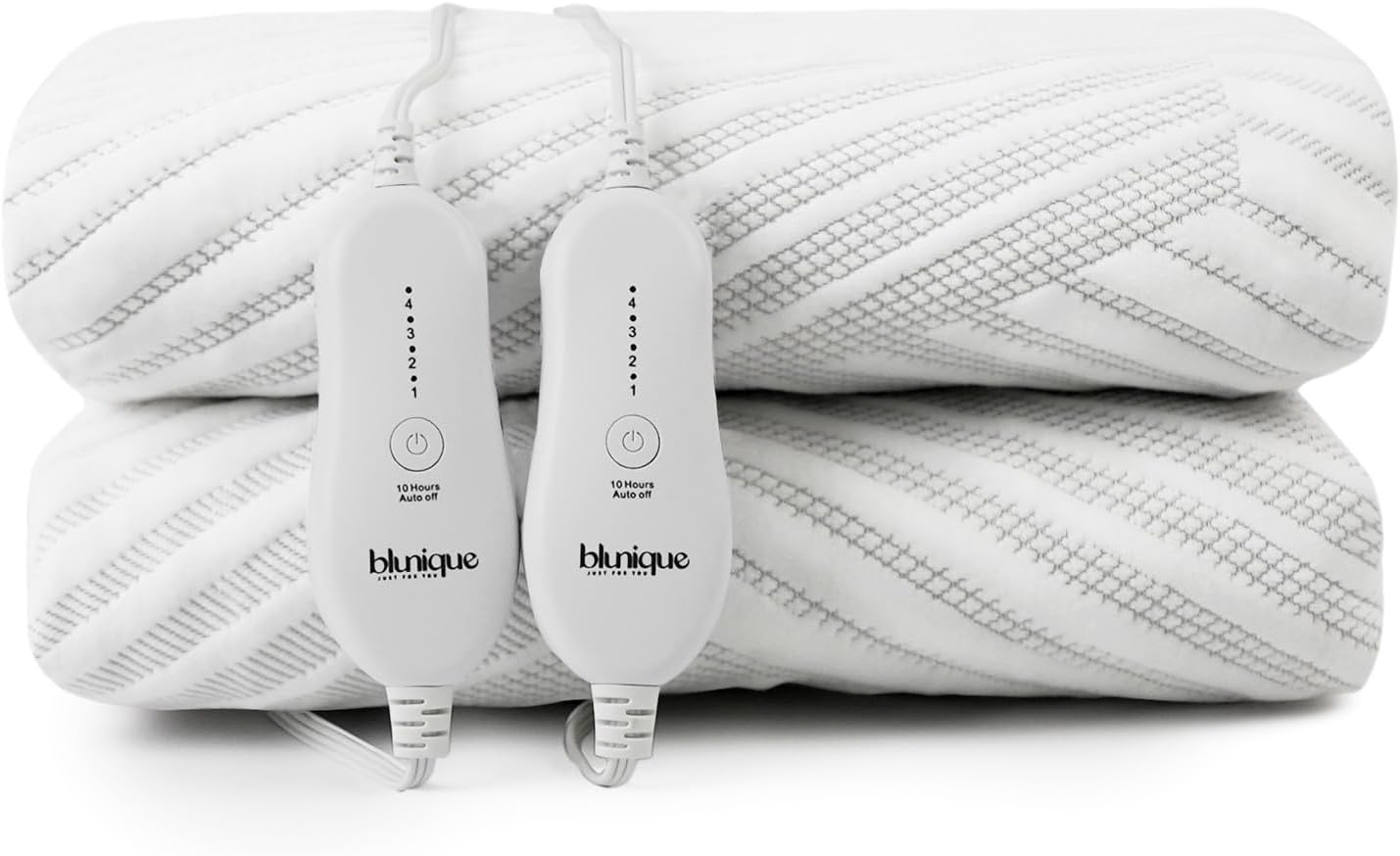 CAROMIO Queen Heated Mattress Pad Air Layer Electric