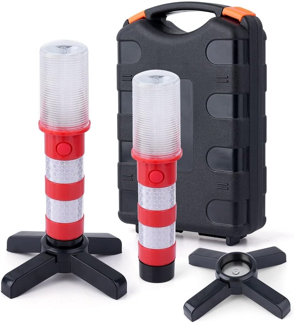 yeesport LEDNotfallFlares für Autobahn, Camping Straßenrand