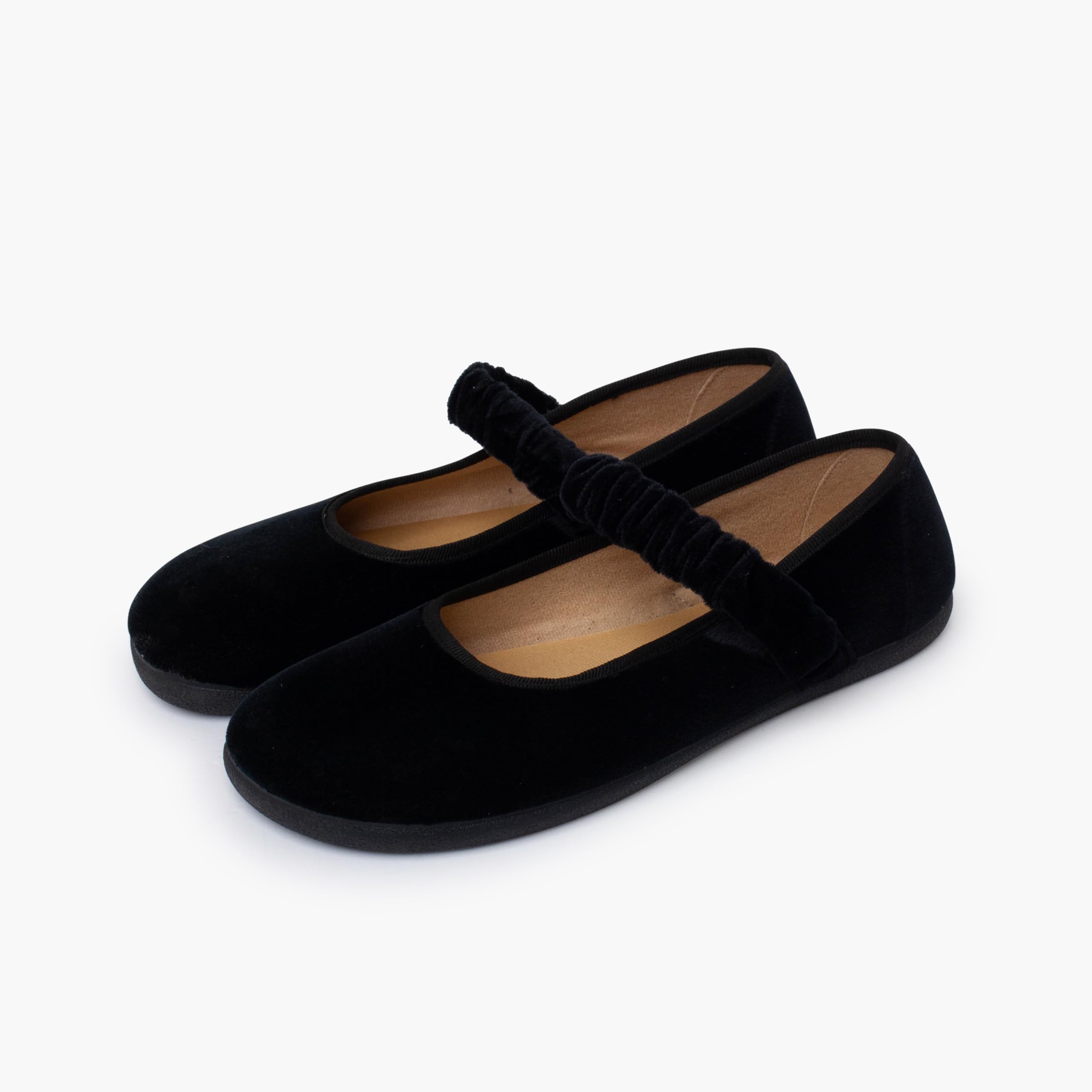 Pisamonas Merceditas Barefoot Zamszowe Z Marszczeniem