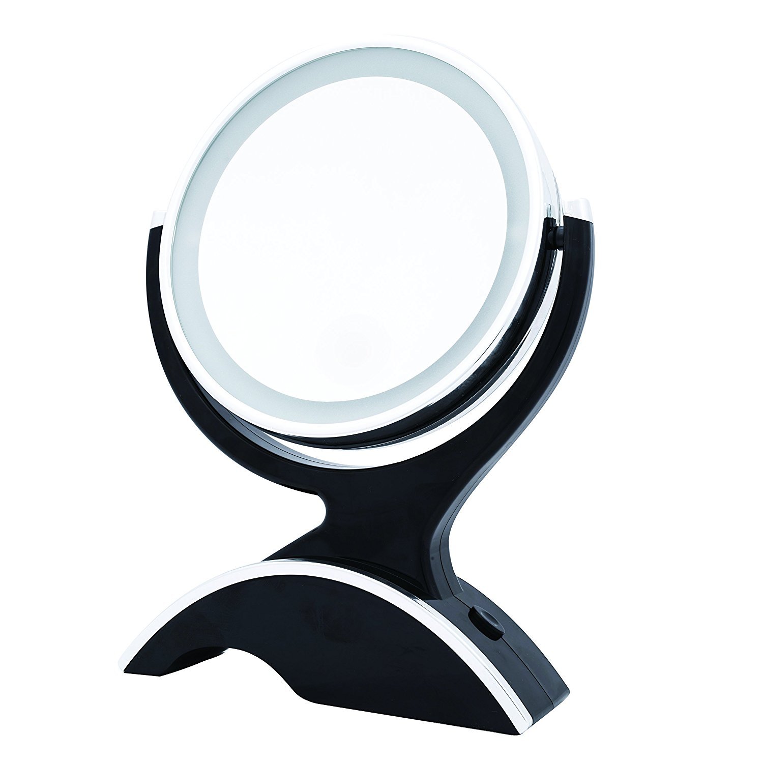 Buy Danielle Black 10x LED Lighted TwoSided Black Vanity Mirror Online at Low Prices in India