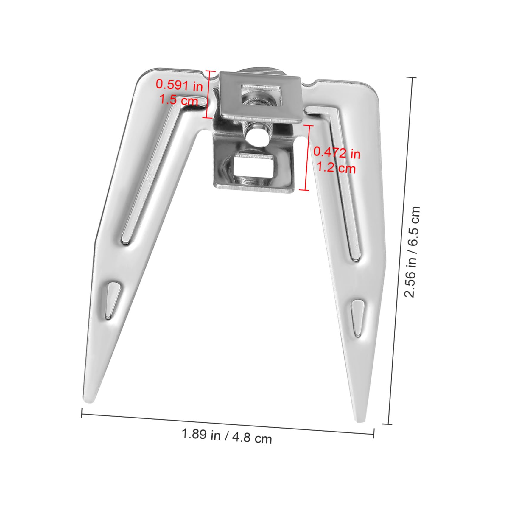 HAKIDZEL Air Fryer Forks Oven Accessory Stainless Steel Food Rotating Forks for Roast Chicken